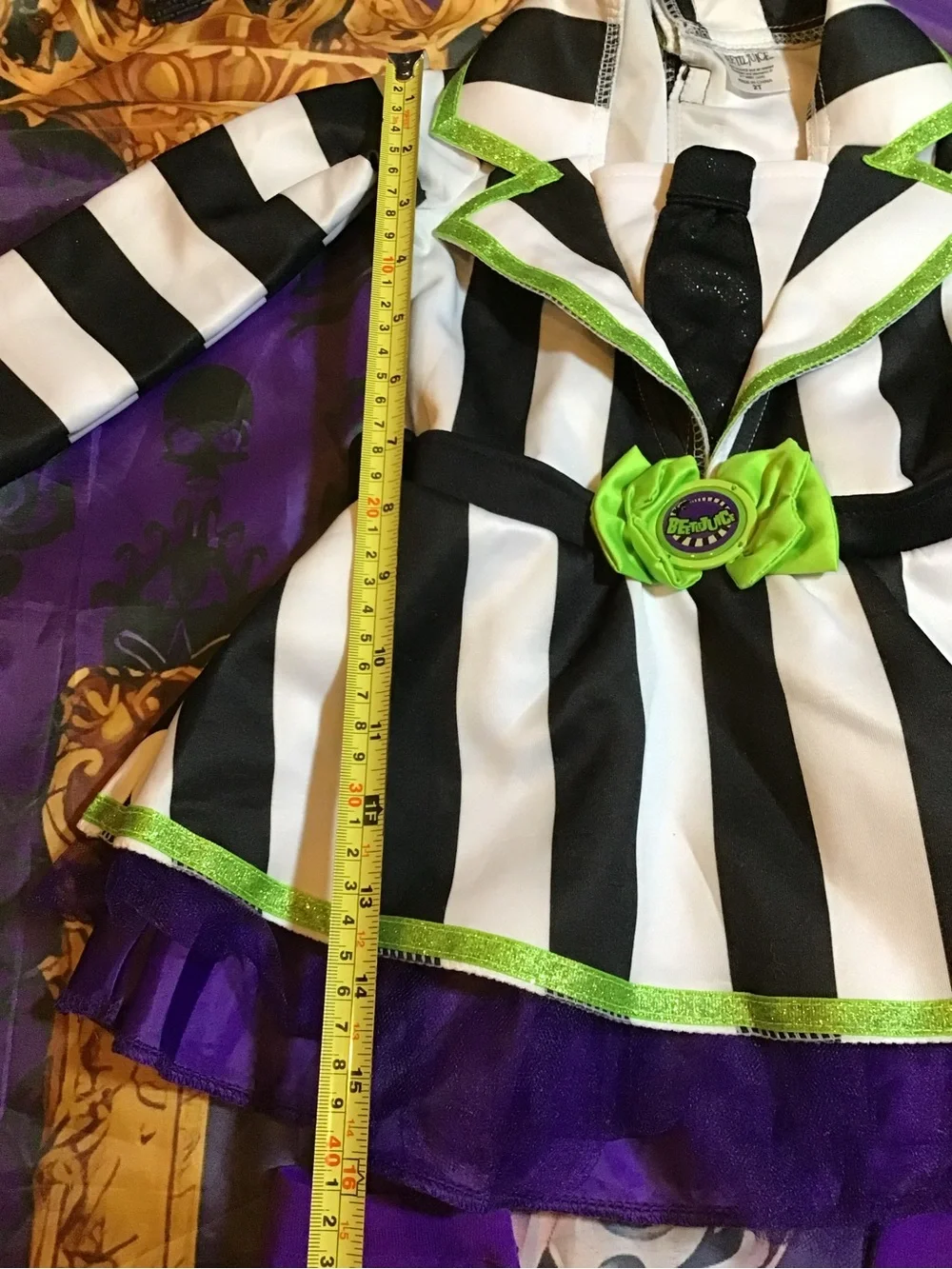 Beetlejuice toddler dress